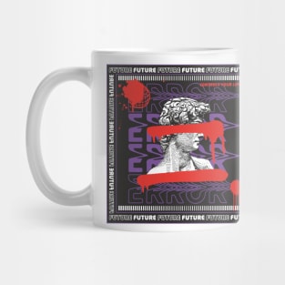 greek statue design Mug